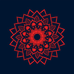 Seamless vector mandala pattern design for background.