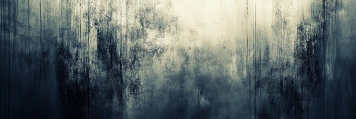 Obraz premium This artwork showcases a blend of dark textures and patterns, creating an ethereal, foggy atmosphere that captivates the viewer
