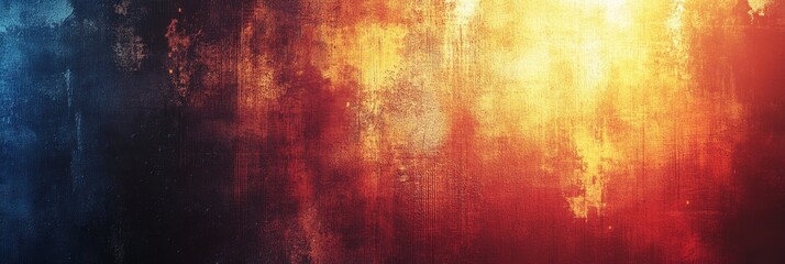 Fototapeta premium An abstract composition featuring vibrant colors blending into each other, creating a sense of movement and energy