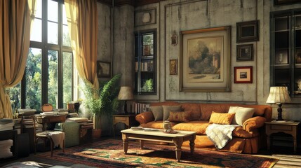 Beautiful Old Styled Interior 