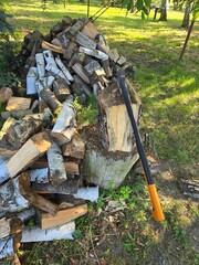pile of firewood