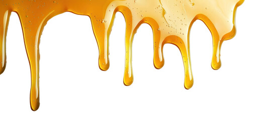 PNG Golden honey dripping background