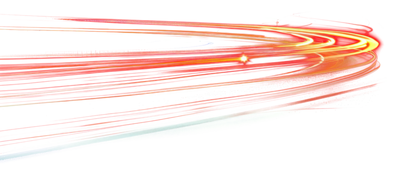 PNG Dynamic light trails motion