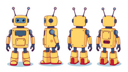 Kunterbunter Roboter