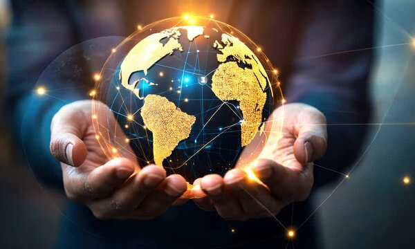 Global Connection - The Earth in Our Hands
