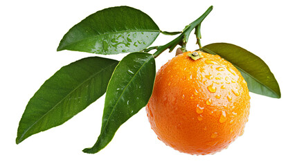 Fairchild tangerine on white background png 