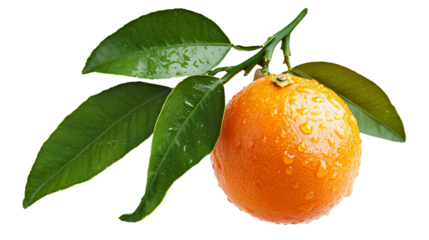 Fairchild tangerine on white background png 