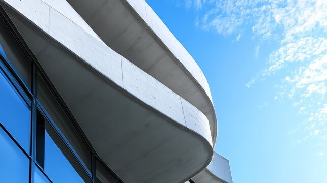 Modern Building on the Sky: details