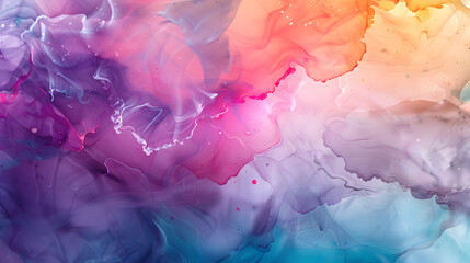 Discover the captivating beauty of abstract fluid art with a stunning blend of vibrant colors, ideal for various artistic endeavors, design projects, and imaginative pursuits