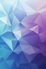 Pink and Blue Glossy Geometric Shapes on an Abstract Subtle Background