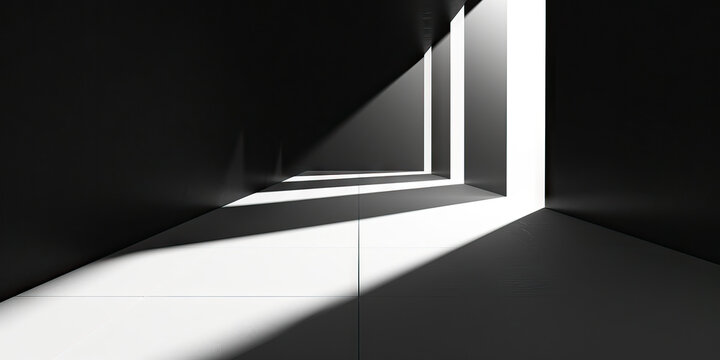 A sleek, modern black and white background with clean, geometric shapes, creating a minimalist and elegant aura.