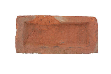 Bricks with White background Close Up photo