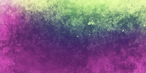 Fototapeta premium Colorful abstract background blending purple, green, and yellow hues with a textured finish