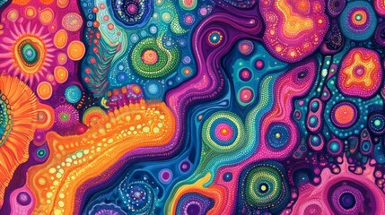Abstract Psychedelic Art