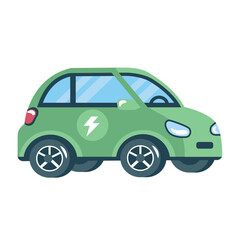 electric car with energy battery