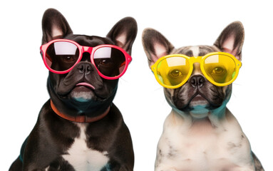 PNG Glasses dog sunglasses bulldog.