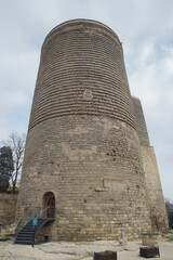 The Maiden Tower also known , located in the Old City in Baku, Azerbaijan. Maiden Tower was built in the 12th century . the arthitecture maiden tower . Maiden Tower Baku .