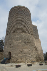 The Maiden Tower also known , located in the Old City in Baku, Azerbaijan. Maiden Tower was built in the 12th century . the arthitecture maiden tower . Maiden Tower Baku .