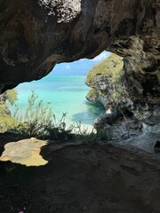 cave in the sea