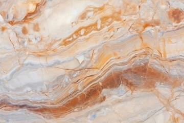 Obraz premium Processed collage of luxury brown and white marble texture. Background for banner