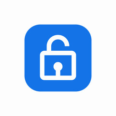 padlock unlock password safety icon