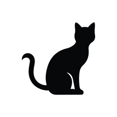 Paws in Motion Minimalist Cat Silhouettes