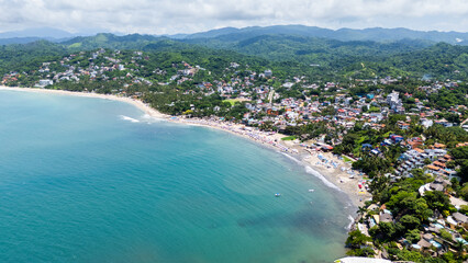 Traditional Mexican Beach Town, Sayulita, Nayarit.