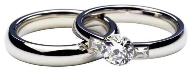 PNG Contemporary diamond rings platinum jewelry silver.