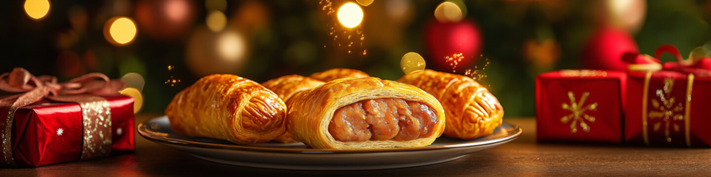 Christmas Sausage Rolls
