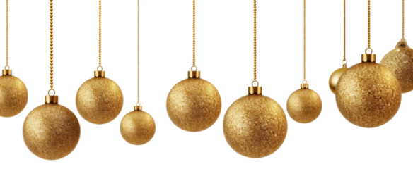 PNG Gold Christmas balls gold backgrounds christmas.