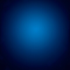 Obraz premium Deep blue gradient background with central spotlight, elegant navy blue texture for luxury branding, smooth cobalt blue backdrop for professional presentations
