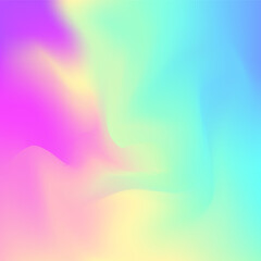 Holographic Texture. Violet Shiny Gradient. Iridescent Background. Pop Creative Backdrop. Modern Flyer. Blur Effect. Chrome Fluid. Pearlescent Background. Pink Holographic Texture