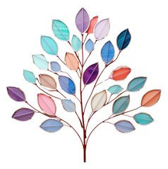 PNG Plant art pattern shape.