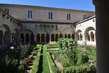 Fototapeta premium Sénanque Abbey is a Cistercian structure located a few kilometers from the urban center of Gordes in the Vaucluse department in Provence, France. Sénanque is the fourth Cistercian abbey in Provence