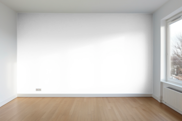 Minimalist room wall  png mockup, transparent design