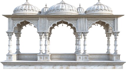 Fototapeta premium Mughal Garden illustration,Mughal Garden elements collection,Mughal Garden wedding invitation,Mughal Garden frame