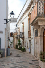 The Old town of Locorotondo, Apulia Region, Italy