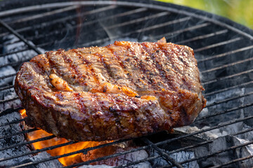 grilled beef steak