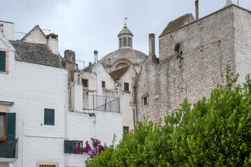 The Old town of Locorotondo, Apulia Region, Italy