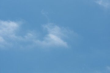 blue sky with clouds