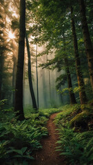 Obraz premium beautiful nature scenery background wallpaper