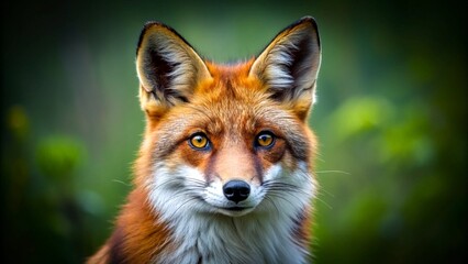 Fototapeta premium close up of a fox