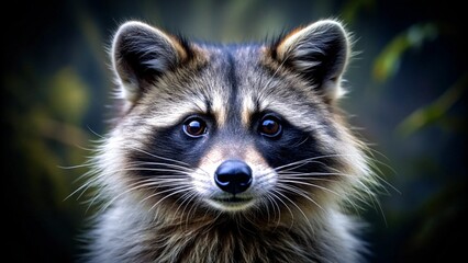 Obraz premium close up of a raccoon