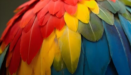 Obraz premium Feather textures in various colors and patterns, showcasing feathers from birds like peacocks, parrots, and eagles. Ideal for fashion, decorative, and artistic projects