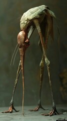 Surreal Fantasy Creature Design: A Monstrous and Bizarre Digital Painting