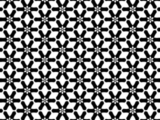 black and white seamless pattern