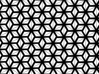 seamless geometric pattern with triangles