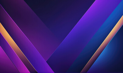 Fototapeta premium A vibrant abstract background with diagonal lines in purple, blue, and gold hues