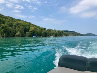 shoreline with turquoise water
