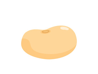大豆をイメージしたイラスト